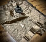 Antique Olive Gold Kanjivaram Brocade Silk Saree with Grand Zari Pallu