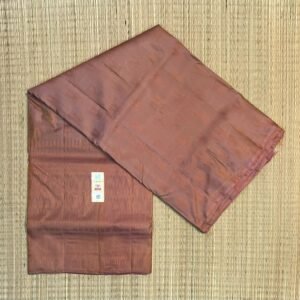 Antique Gold Silk Saree with Delicate Zari Boota Weave and Classic Border