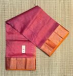 Royal Magenta & Antique Gold Zari Silk Saree with Ornate Pallu