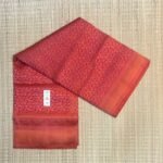 Classic Red & Antique Gold Zari Silk Saree with Floral Jaal Body and Rich Pallu