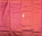 Royal Pink & Gold Zari Kanjivaram Silk Saree with Floral Brocade