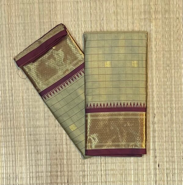 The Sage & Plum "Gopuram" Heritage Saree