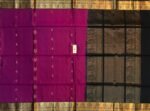 Royal Magenta Saree with Gold Zari Jacquard Border & Designer Pallu