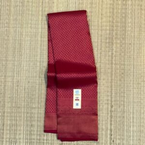 Opulent Crimson Red Monotone Kanchipuram Silk Saree