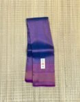 Exquisite Royal Blue and Magenta Pure Soft Silk Saree with Rich Gold Zari Work