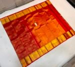 Elegant Mustard Yellow Soft Silk Saree with Rich Gold Zari Brocade and Contrast Maroon Border