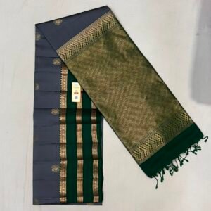 Elegant Mustard Yellow Soft Silk Saree with Rich Gold Zari Brocade and Contrast Maroon Border