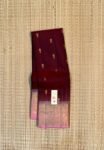Majestic Wine & Blush Pink Kanjivaram Silk Saree with Gold Zari Buttas