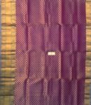 Royal Purple & Magenta Dual-Tone Pure Silk Saree with Rich Gold Zari Borders