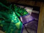 Emerald Royale Gold Zari Silk Saree