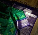 Emerald Royale Gold Zari Silk Saree