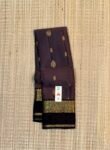Elegant Coffee Brown Gold Zari Woven Traditional Silk Saree with Rich Brocade Pallu